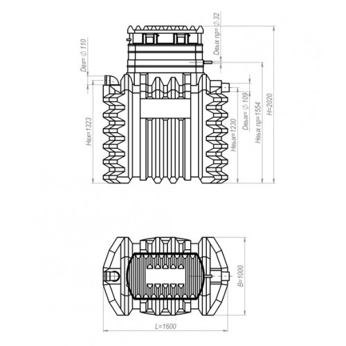 Септик ДЕСЕПТИКОН-8000